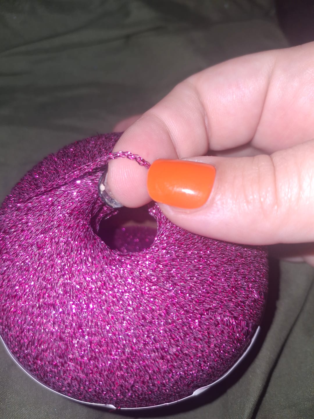Customer photo review of YarnArt Sparkle