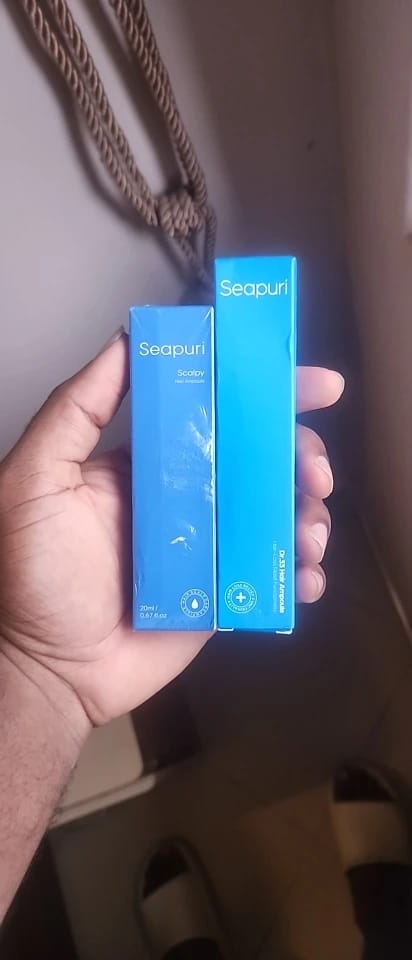 Customer photo review of Seapuri Hair Growth Serum (BUY 1 GET 1 FREE)