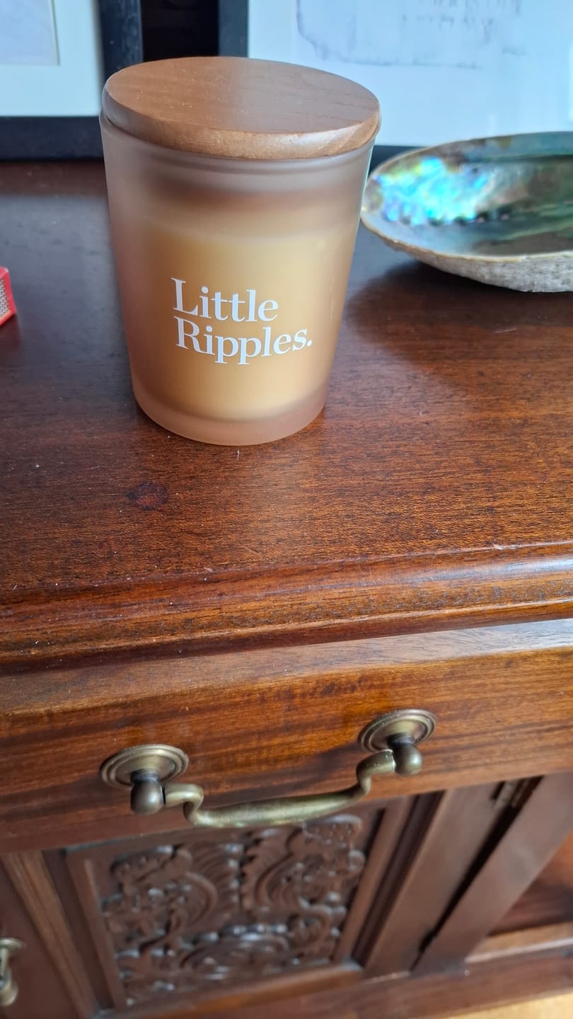 Customer photo review of Mulled Wine Candle GWP