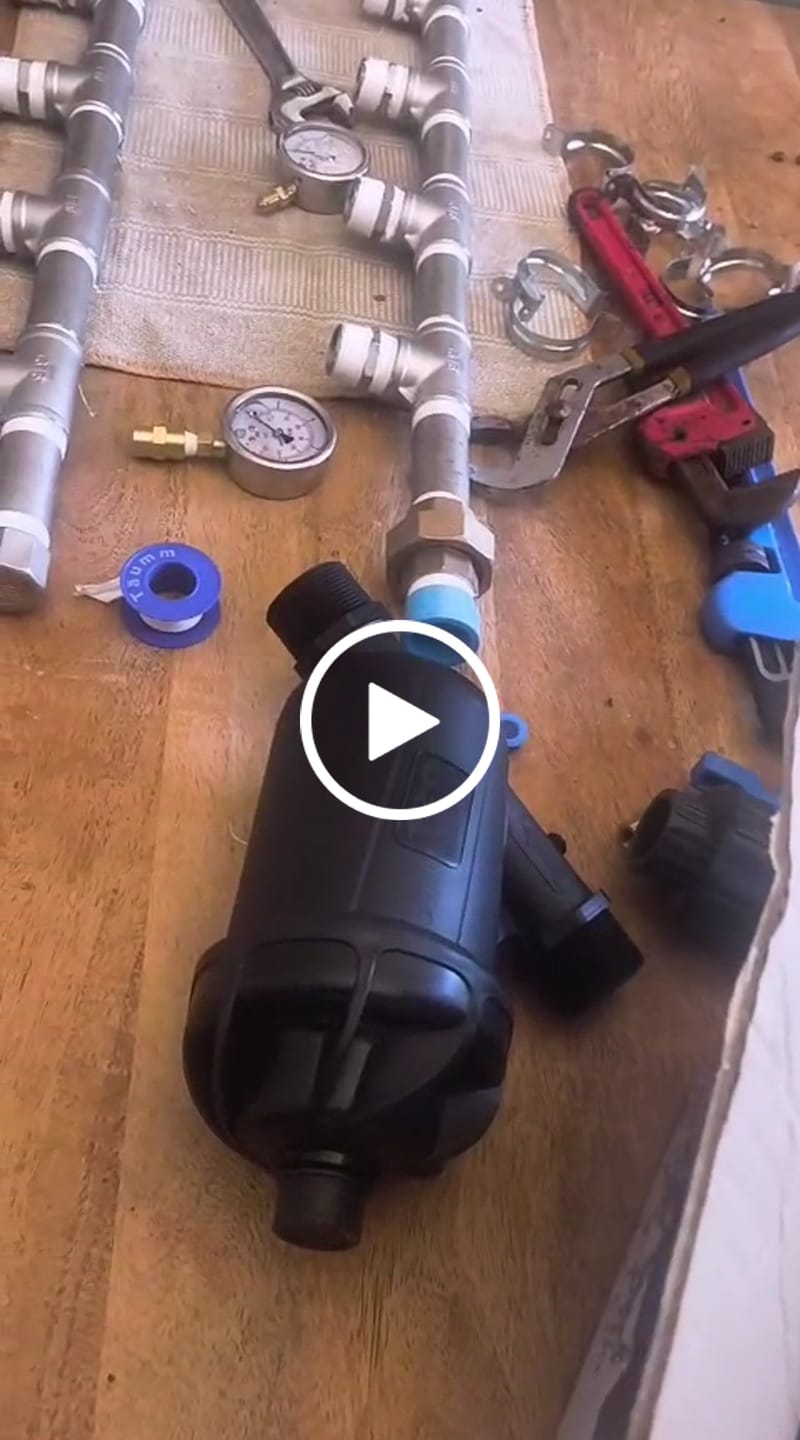 Customer video review of Niple Cañeria Inoxidable