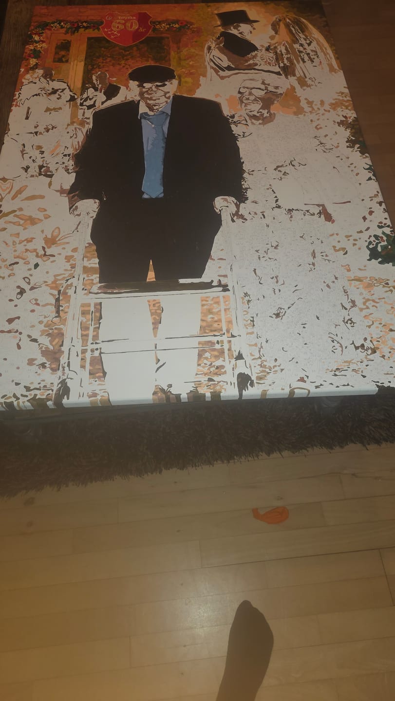 Customer photo review of MAL EFTER TAL LAVET AF DIT BILLEDE