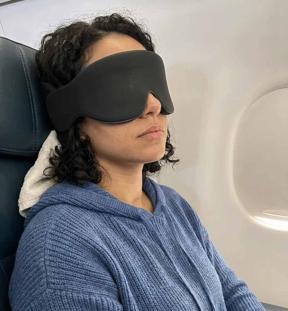 Customer photo review of 3-in-1 Schlafset: endlich im Flieger schlafen
