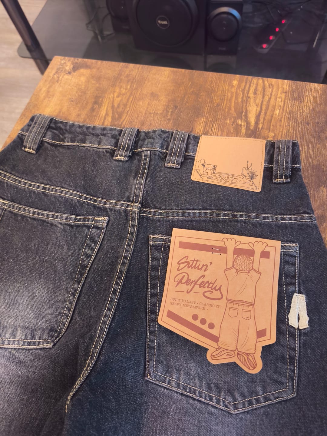 Customer photo review of DENIM PANT | FLINT