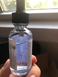 Customer photo review of AquaHyal™ Face Serum