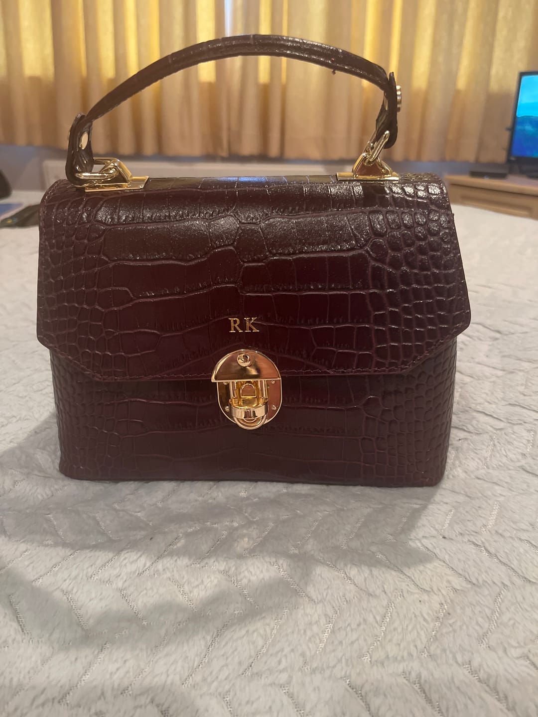 Customer photo review of Croc Lucinda Top Handle Bag