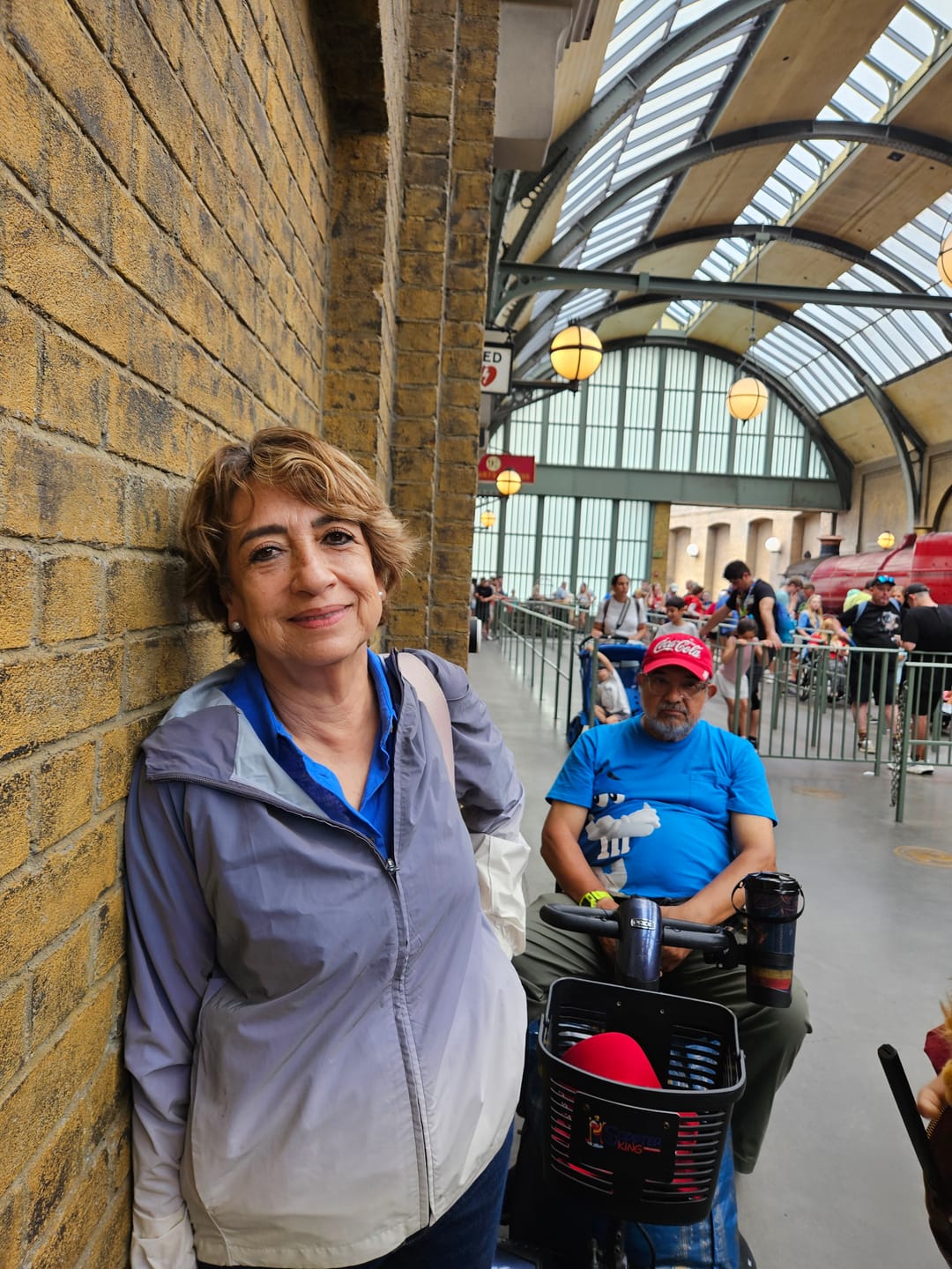 Customer photo review of Multiday Mobility & ECV Foldable Travel Scooter Rental 300 Pound Capacity (3 or more days)
