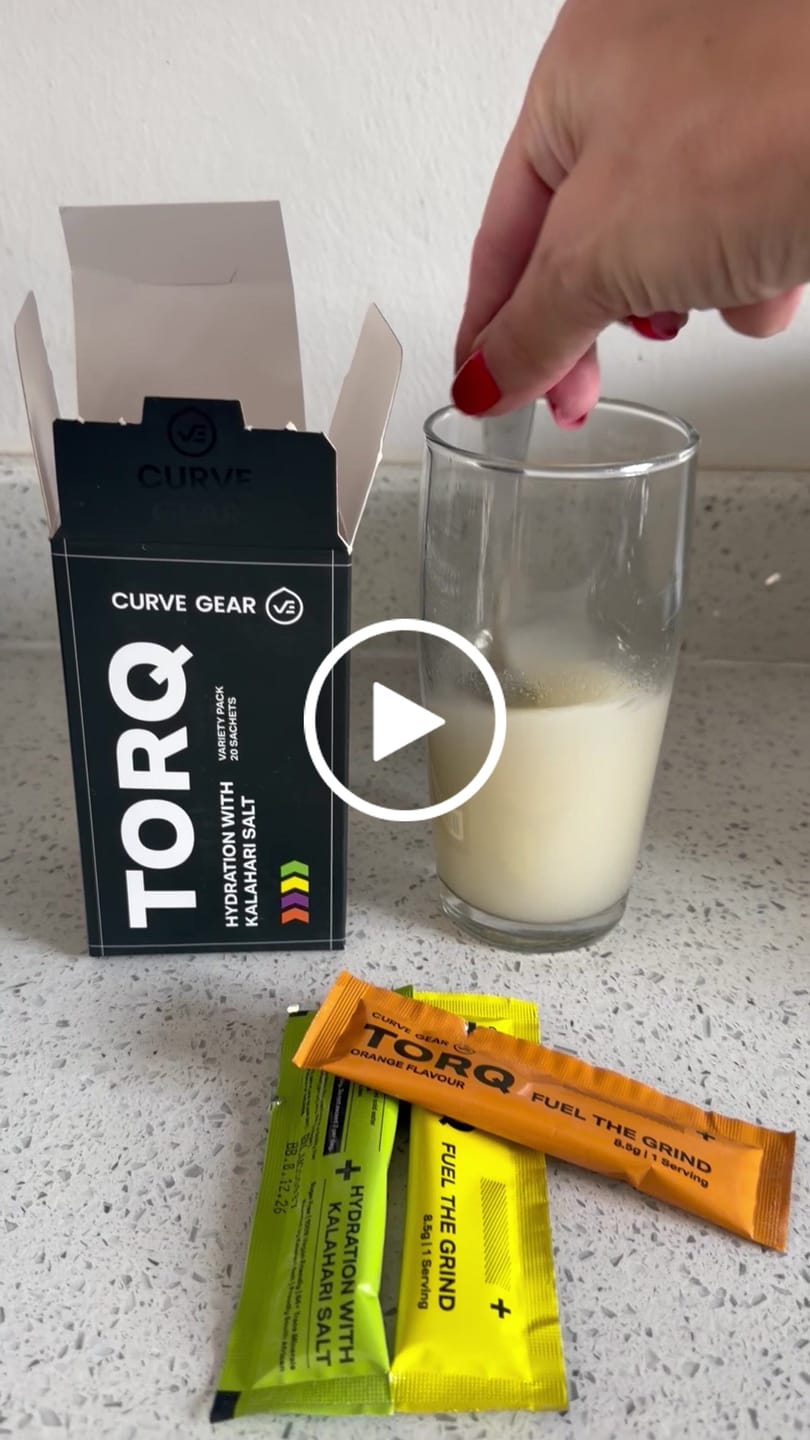 Customer video review of TORQ Hydration Sachets (Variety Flavour Pack 20 Sachets)