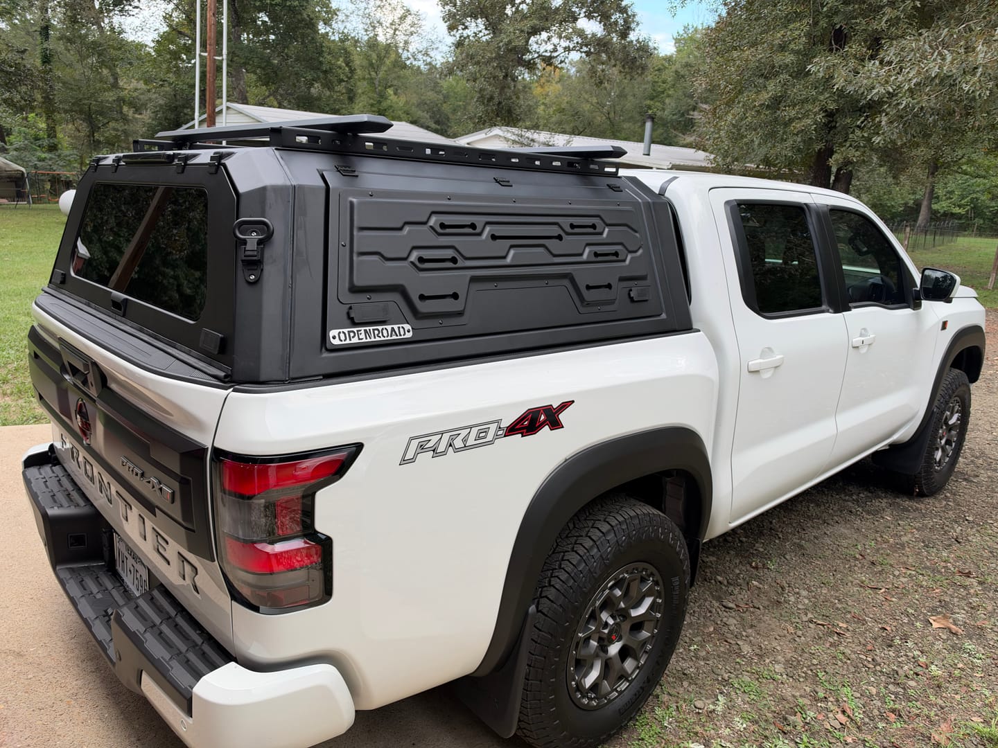 Customer photo review of OPENROAD Aluminum Truck Cap with Three-Color Light