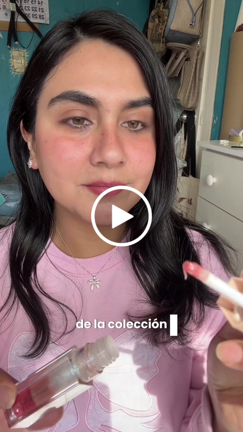 Customer video review of Etienne Privee Gloss Humectante Triple Tono Sugarlit