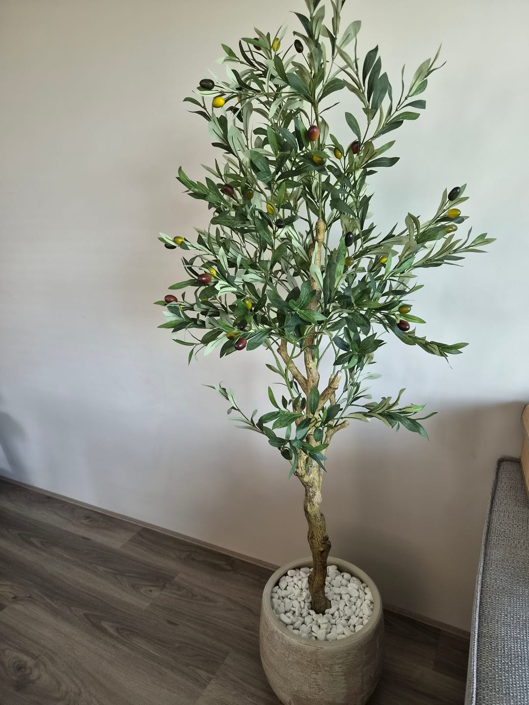 Customer photo review of Kunst Olijfboom 150cm