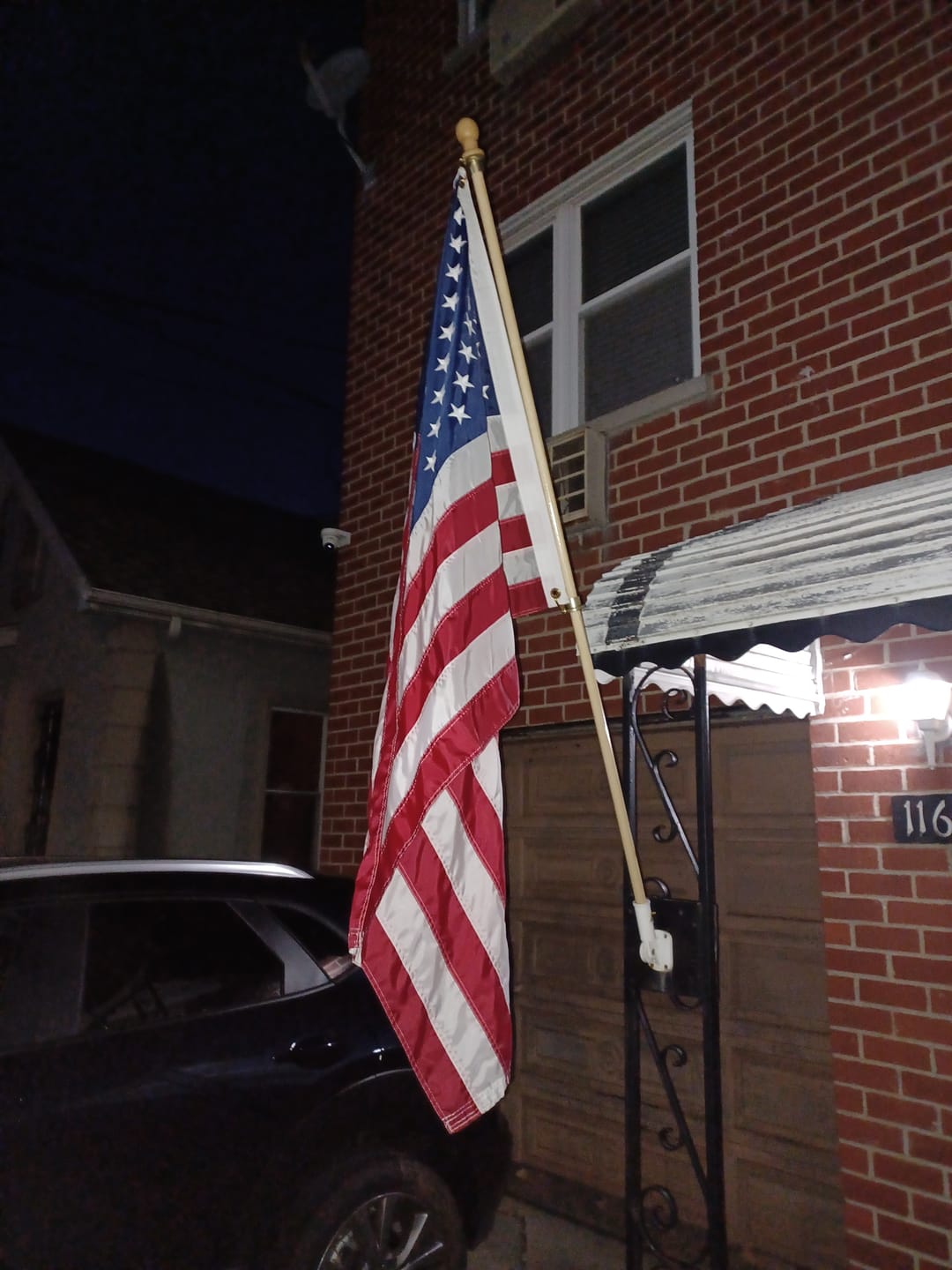 Customer photo review of 3' x 5' American Flag