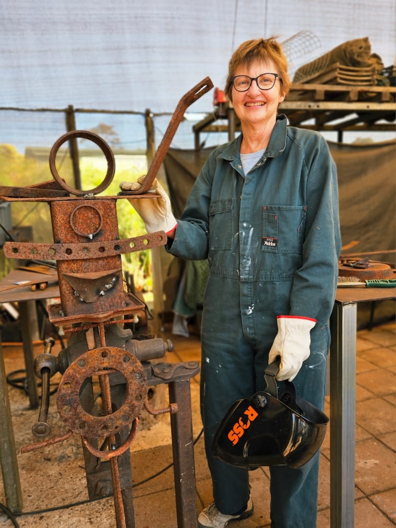 Customer photo review of Sculpting with Scrap - A Welding Workshop on Creative Metal Art - Sunday 4th October 2 - 5pm