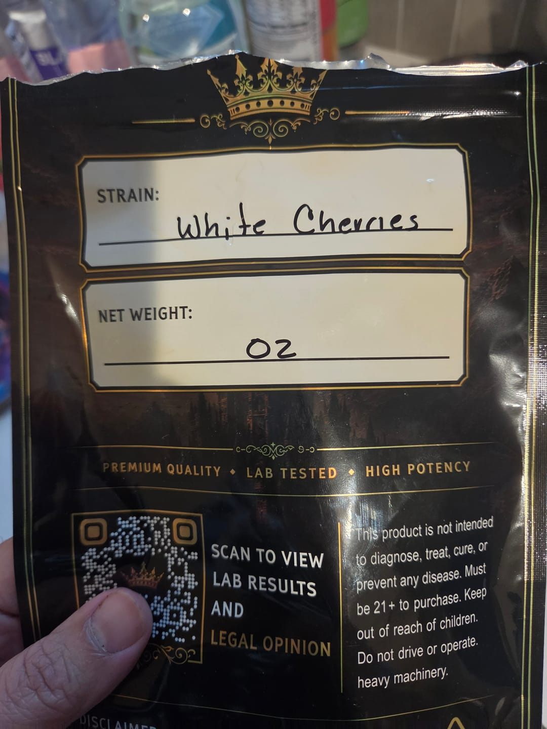Customer photo review of Mixed Light THCA Flower