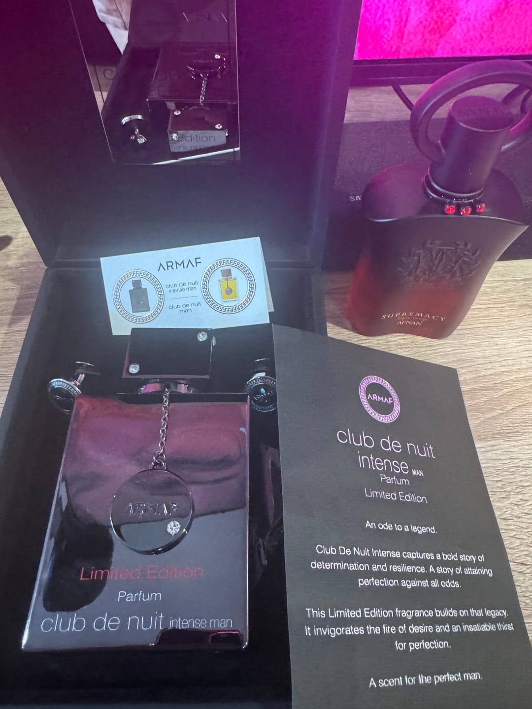 Customer photo review of Armaf Club De Nuit Intense Man Limited Edition Parfum 105ml