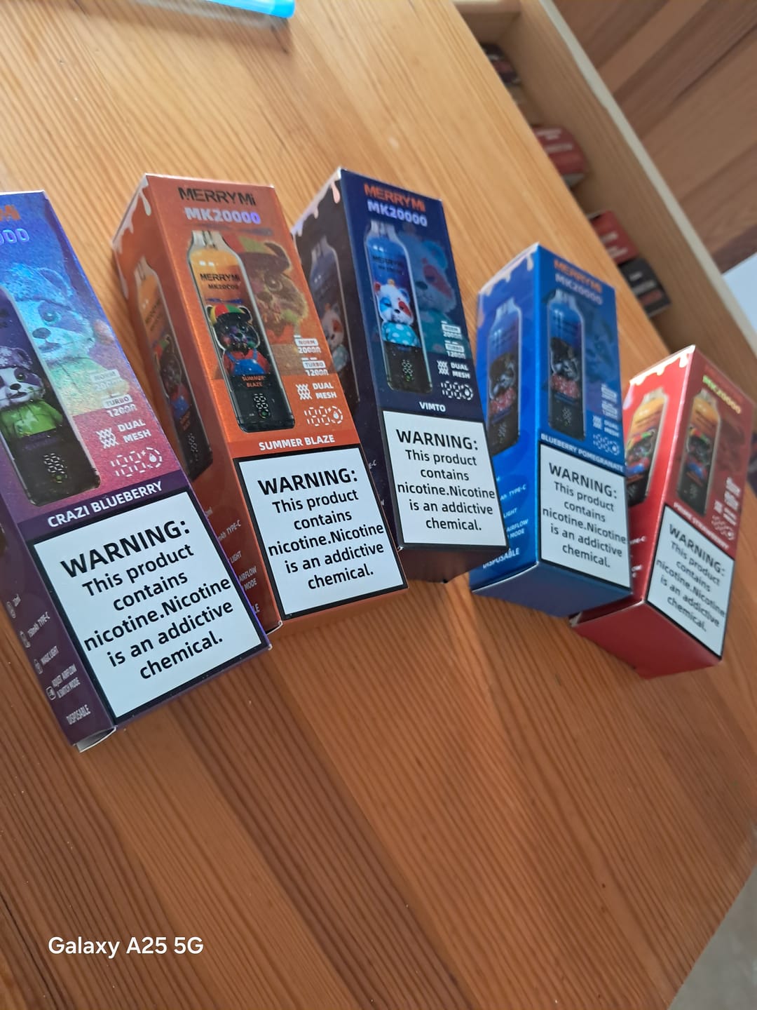 Customer photo review of Jednorazówki MERRYMI MK20000 20K Buchów - E papieros 5%
