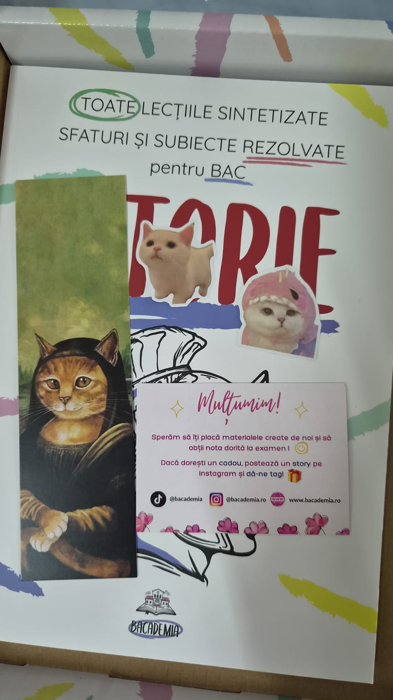 Customer photo review of Carte Istorie Bacalaureat Bacademia - Ediția II