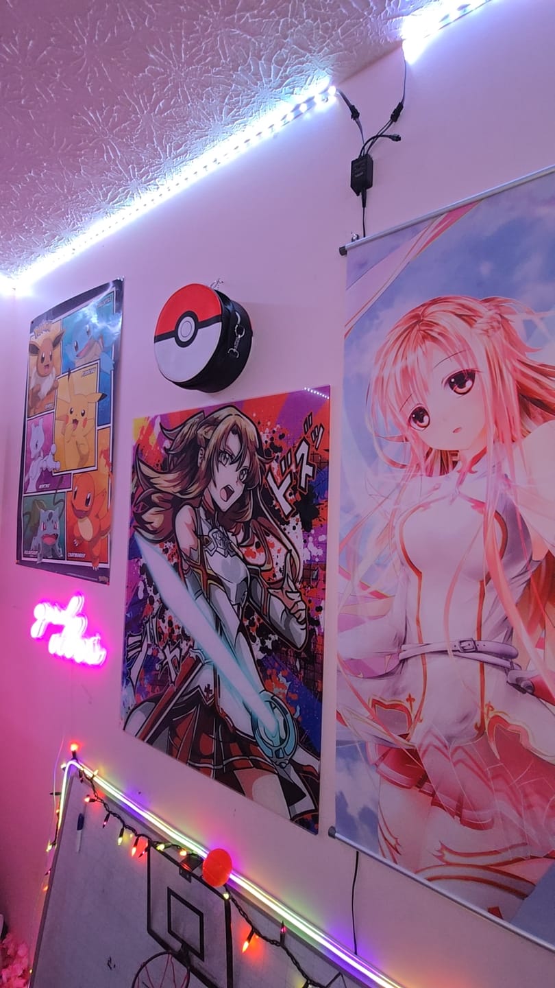 Customer photo review of Asuna Wall Art