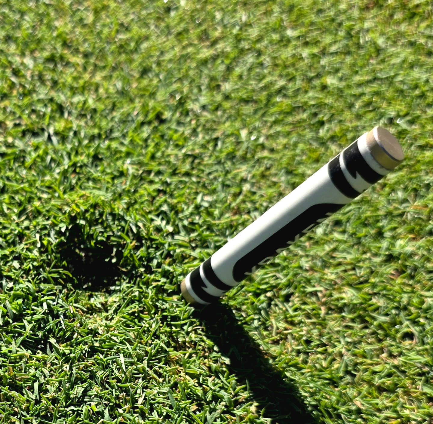 Customer photo review of Brass Crayon Divot Tool - CNC Milled Golf Pitch Repair Tool