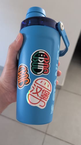Customer photo review of Stickers Holográficos