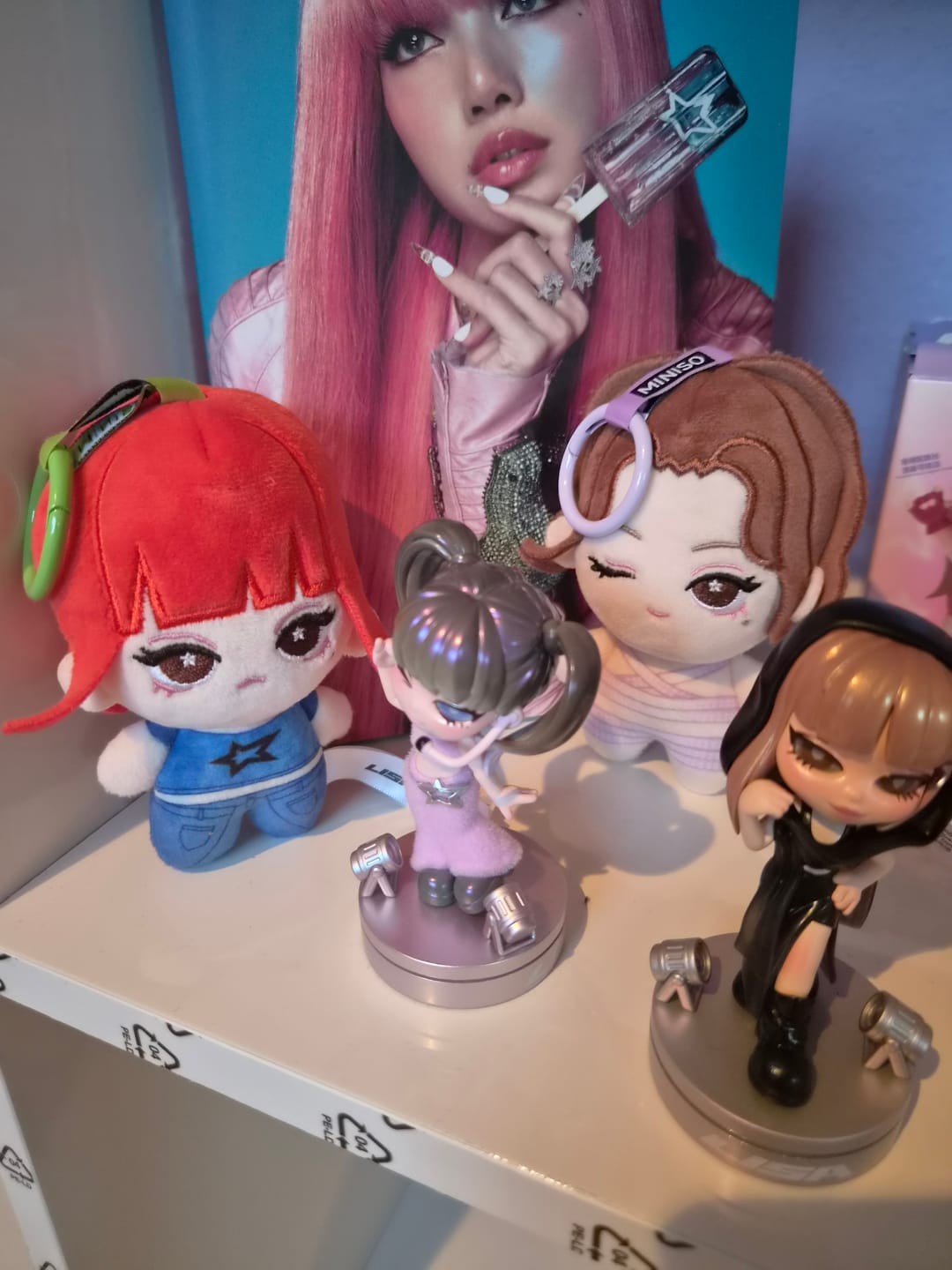 Customer photo review of 【Pre-Order】LISA × MINISO - Plush Charm Blind Box