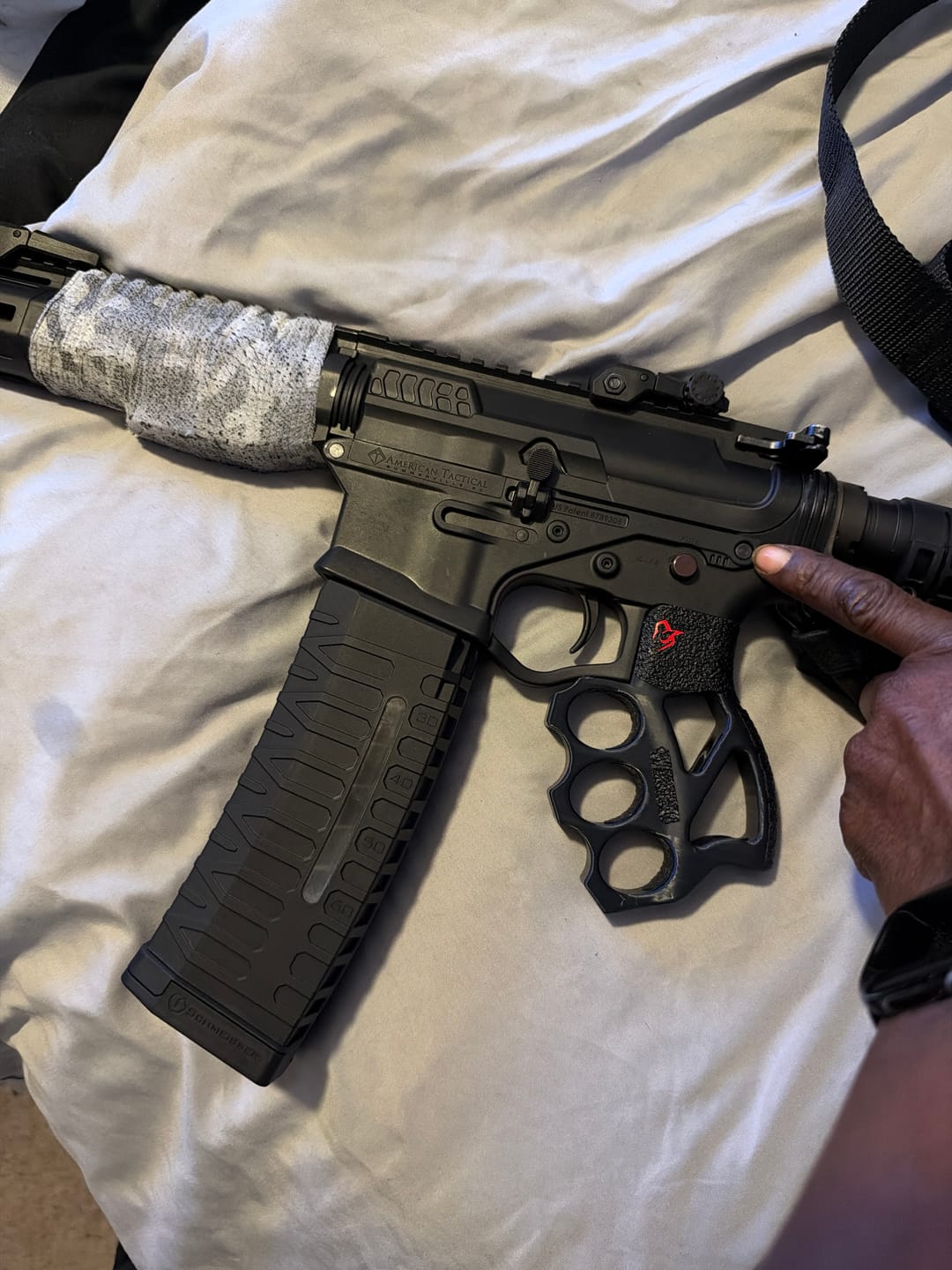 Customer photo review of Hoffman Tactical Super Safety AR-15 100% USA Made