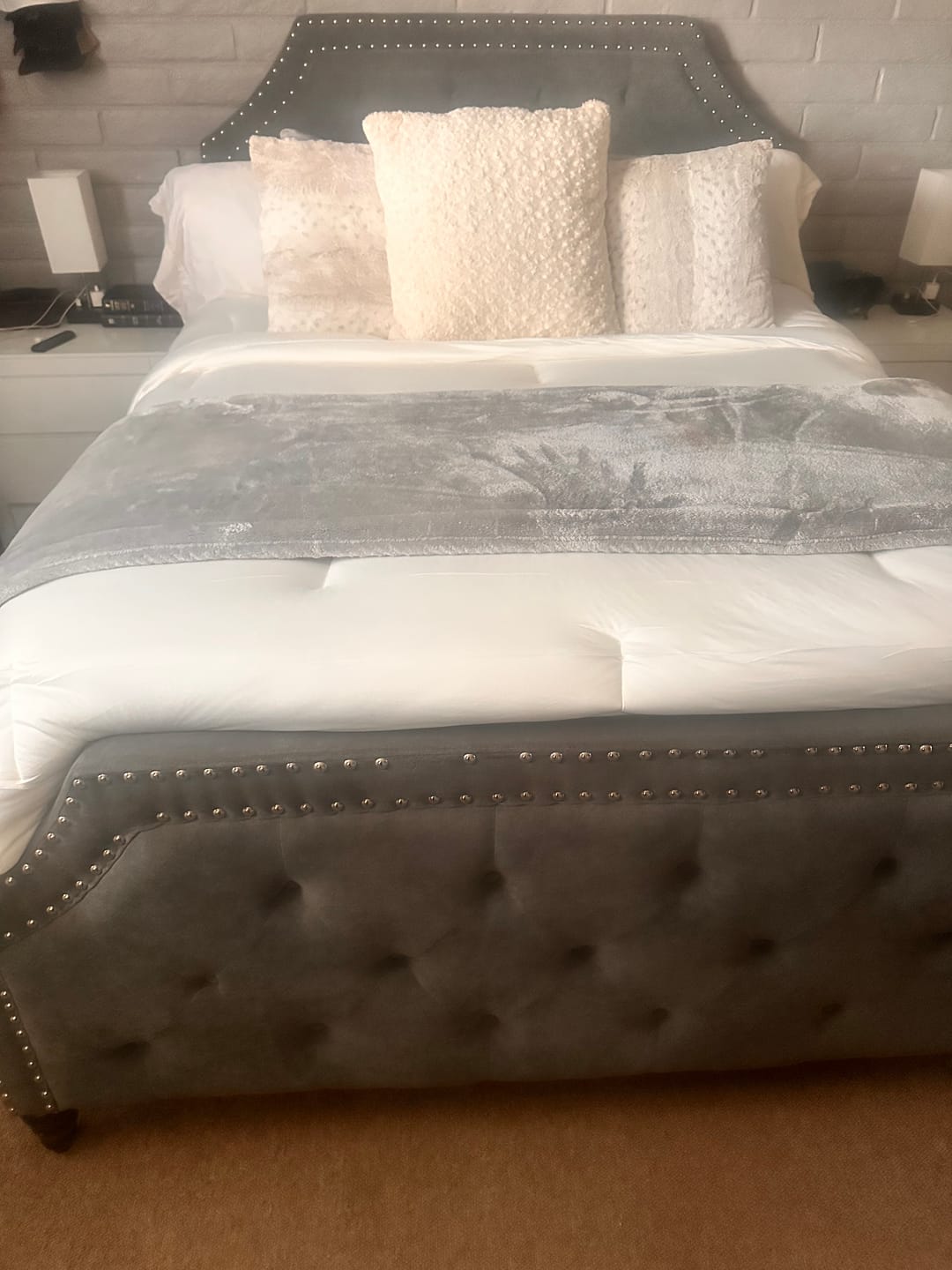 Customer photo review of MarshMellow Comforter