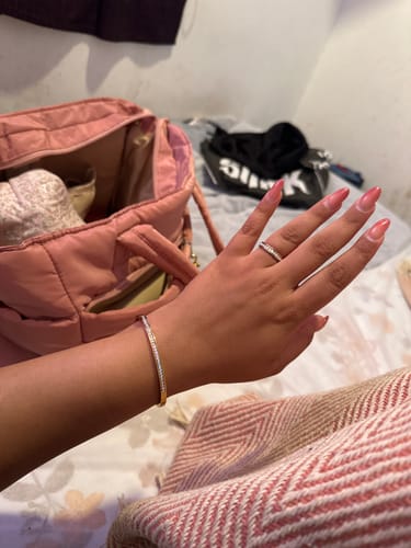 Customer photo review of Dainty Bangle