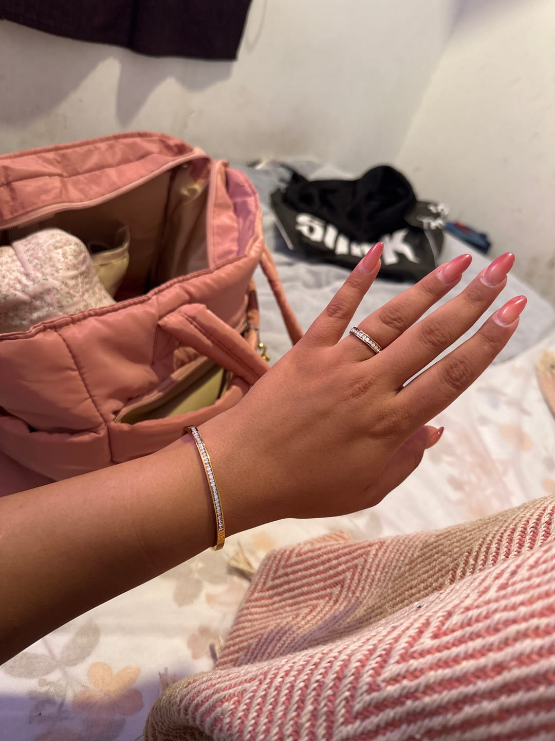 Customer photo review of Dainty Bangle