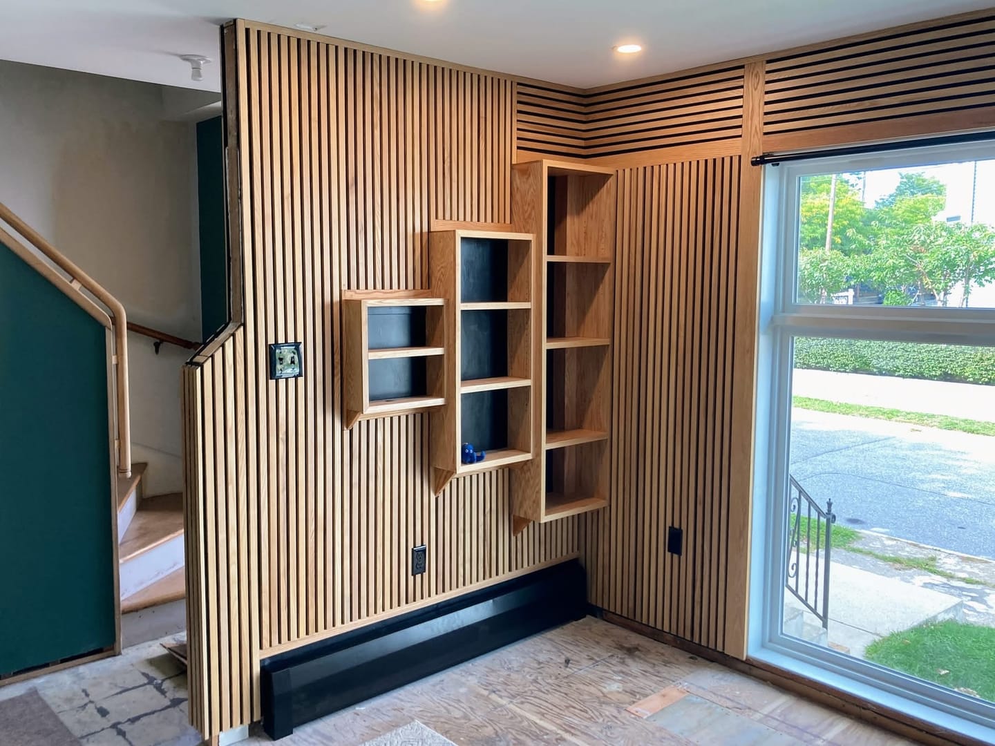 Customer photo review of 9½" Baseboard Covers