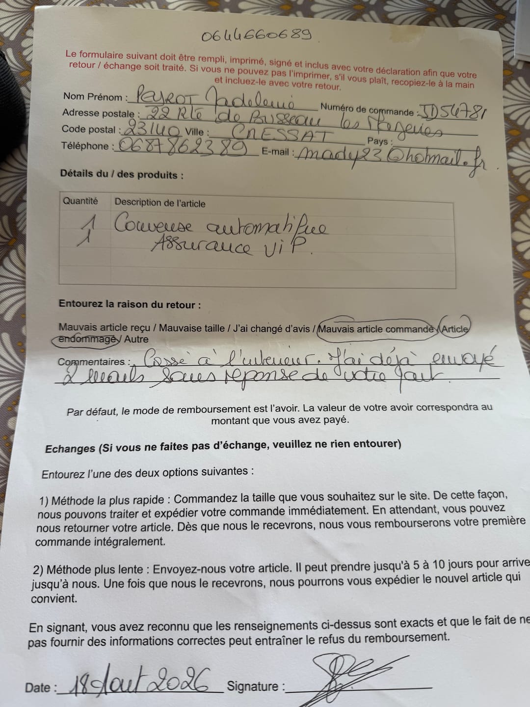 Customer photo review of Couveuse Automatique Professionnelle Poulailler