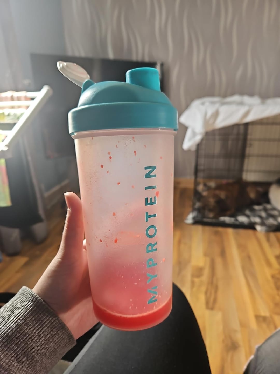 Customer photo review of Warrior Clear Whey Protein Isolate – 22g Protein – 375g