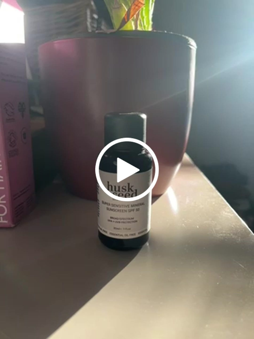 Customer video review of Super Sensitive Mineral Sunscreen SPF 50 (Essential Oil Free)