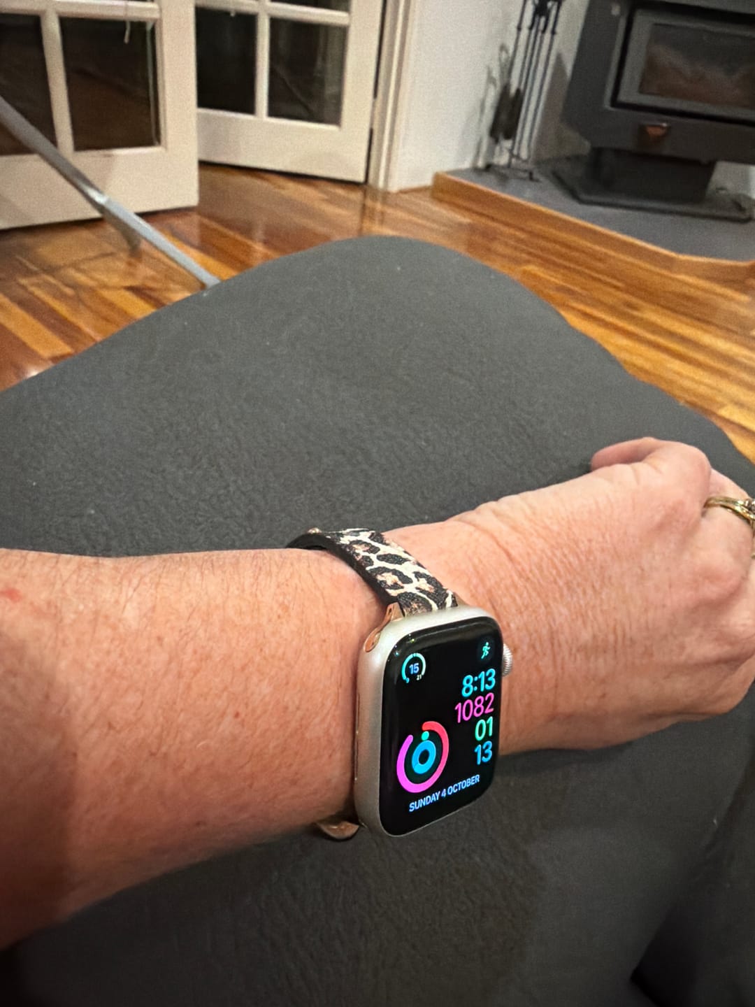 Customer photo review of Leo Vegan Leather Strap