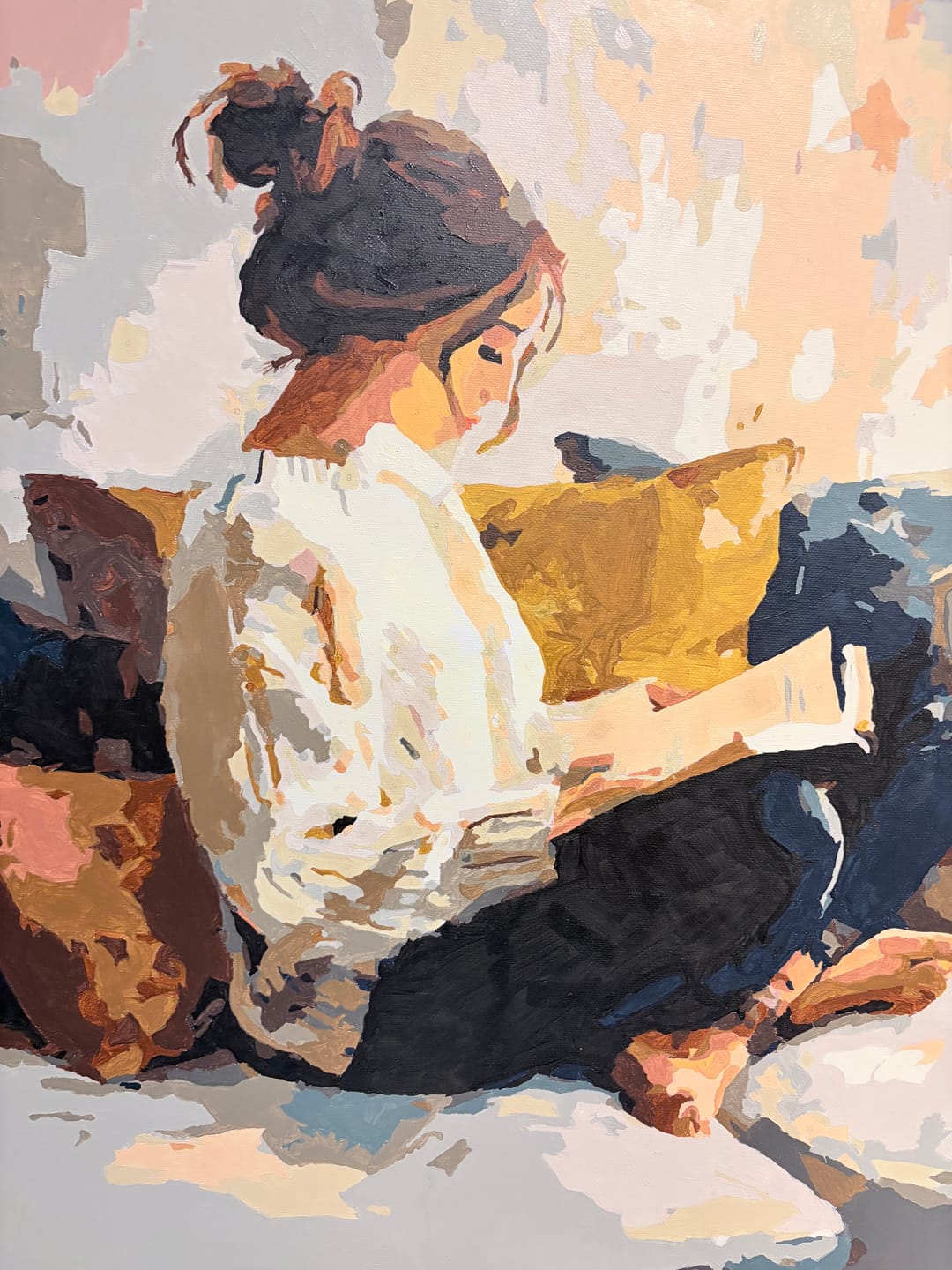 Customer photo review of Sunday time | Paint by Number