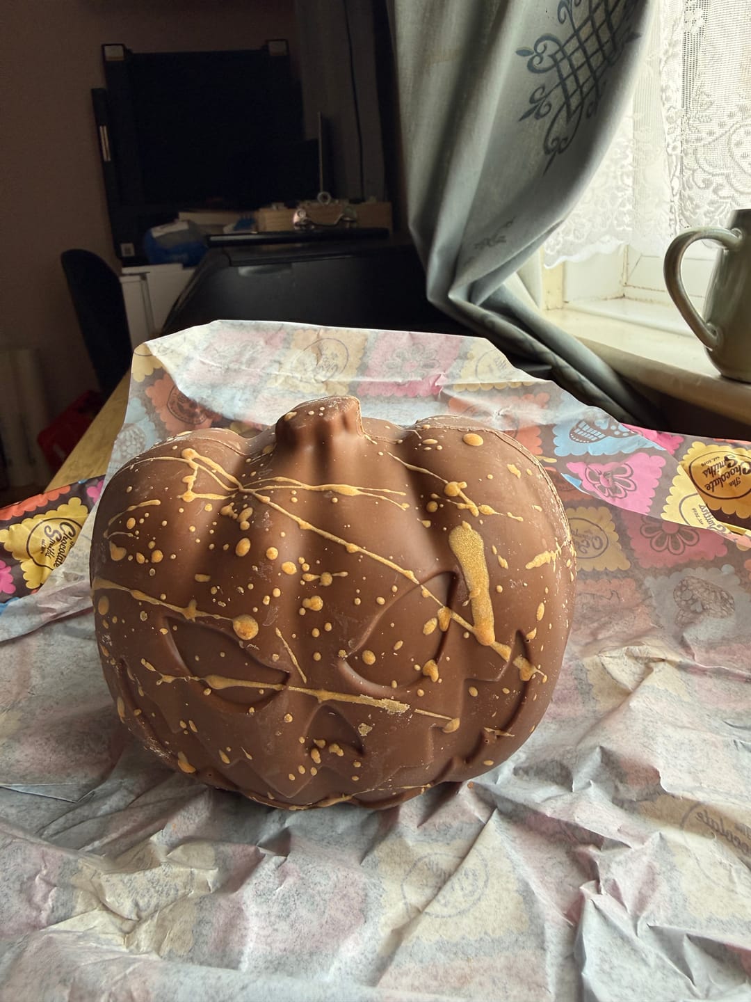Customer photo review of S'mores Chocolate Pumpkin 550g