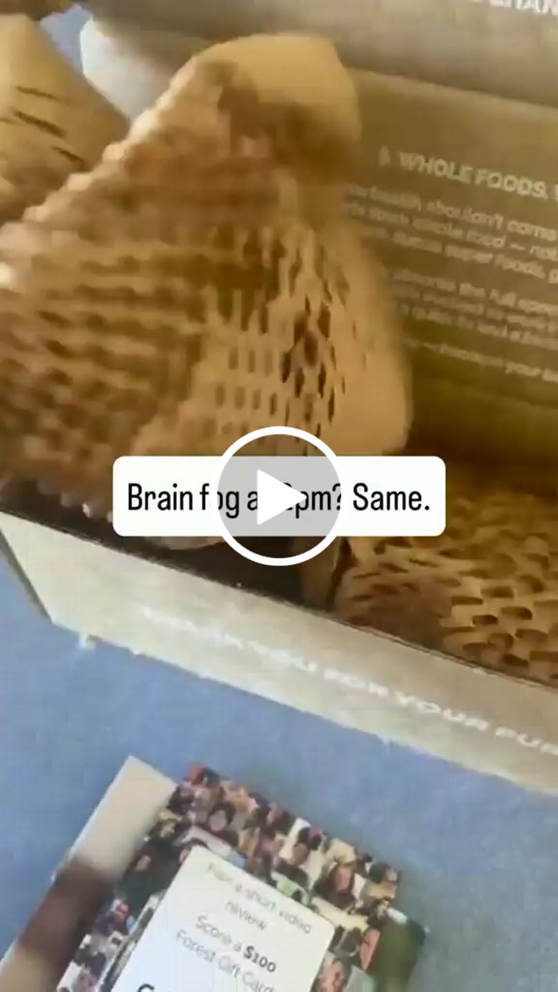 Customer video review of Lions Mane Whole Mushroom Capsules