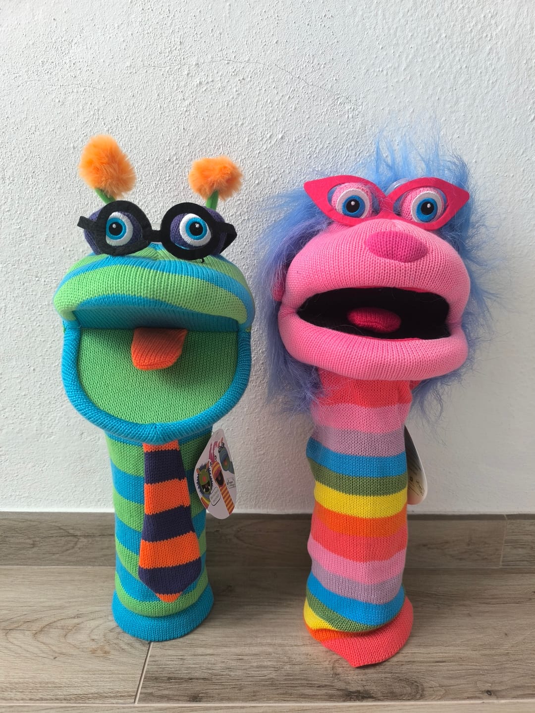 Customer photo review of Dylan Chaussette Marionnette Eco
