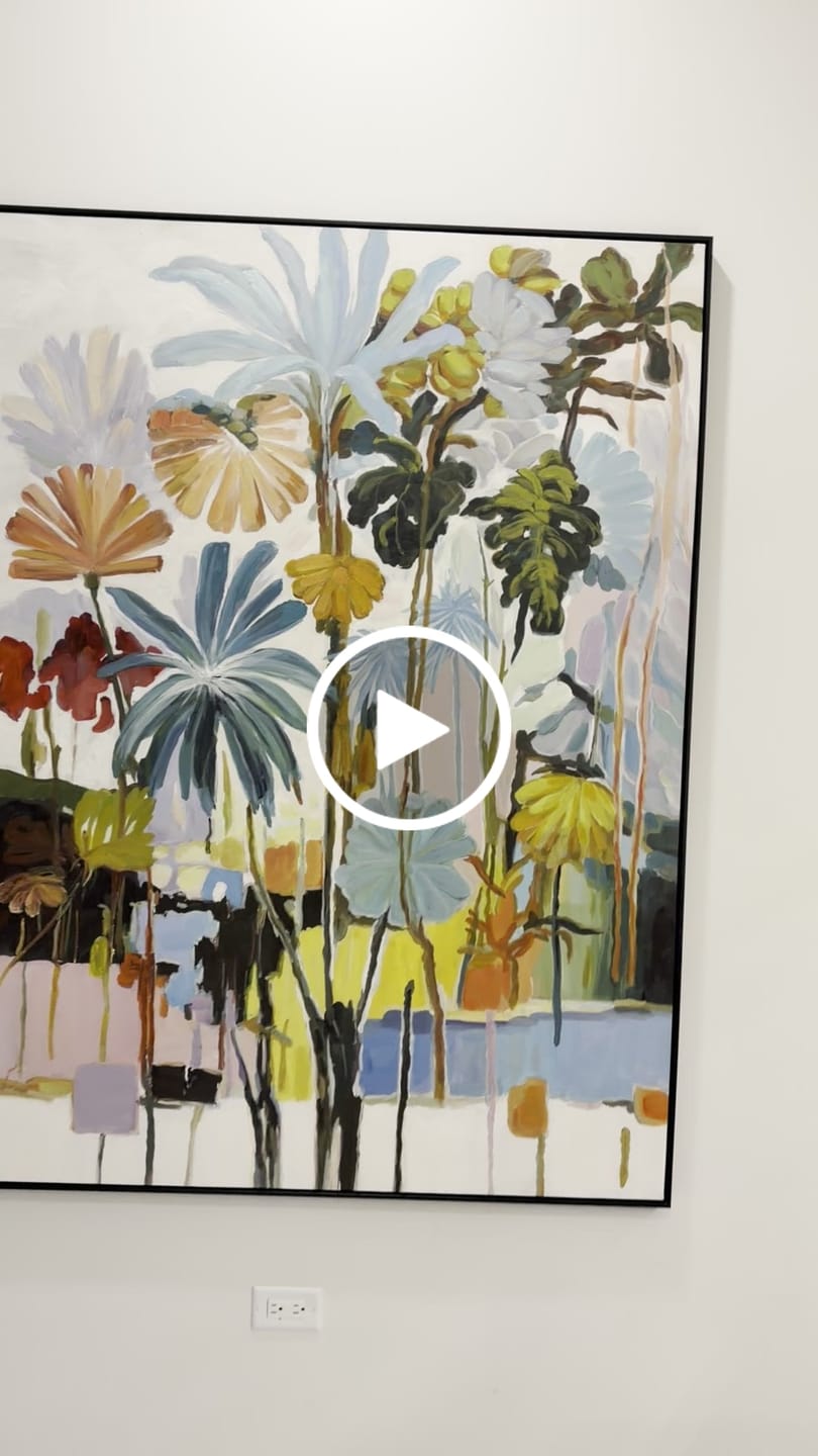 Customer video review of Vibrant Garden Art #ABAV709