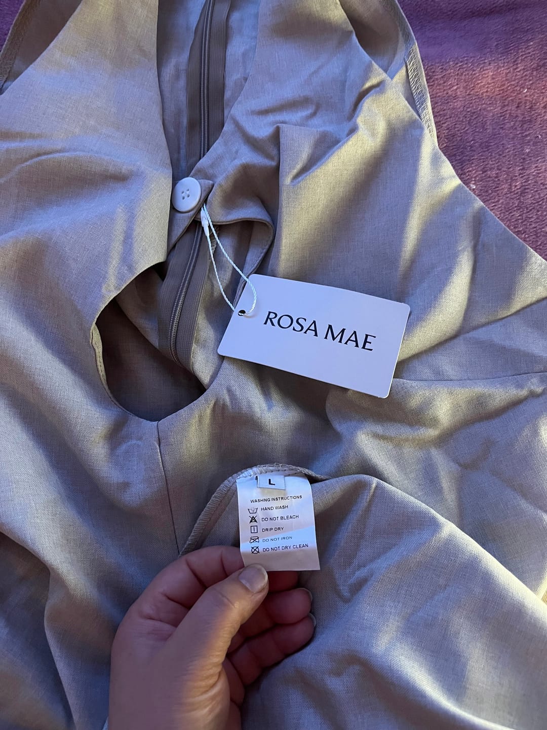 Customer photo review of Nancy Midi-Kleid mit A-Linie Schnitt