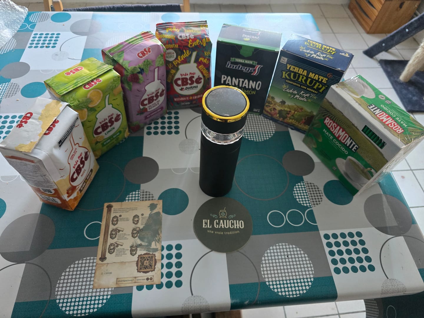 Customer photo review of Rosamonte - Yerba maté cocido.