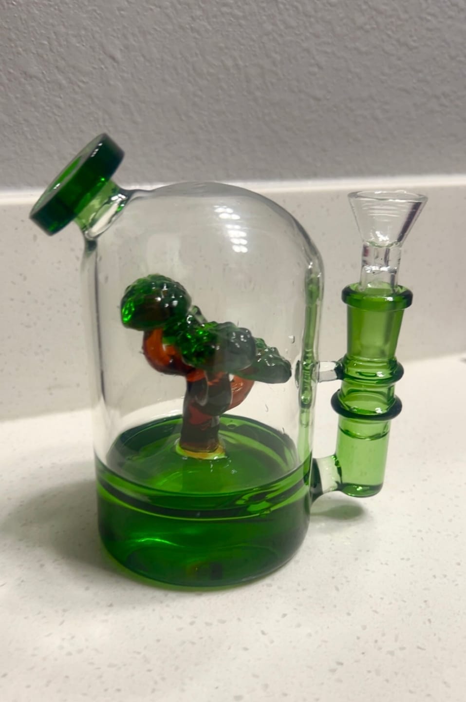 Customer photo review of BONSAI CLOCHE BONG