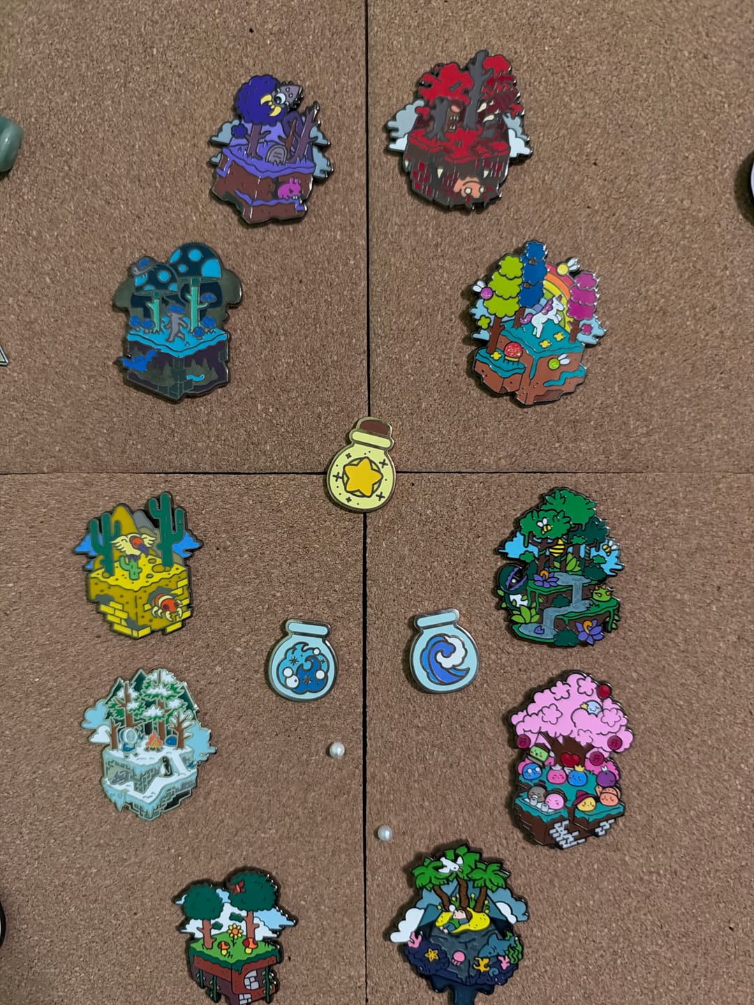 Customer photo review of Terraria - In-A-Jar Pin Blind Box