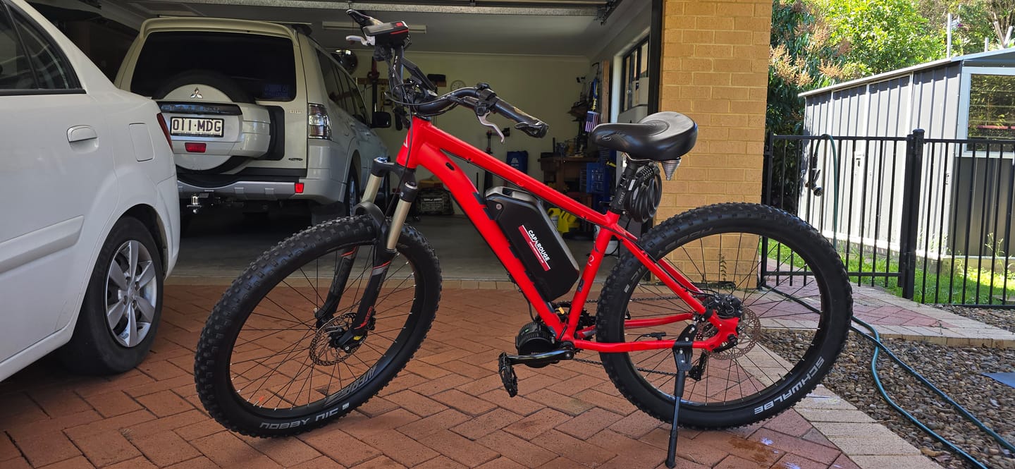 Customer photo review of Bafang 48V 250W BBS01B Bafang Mid Drive eBike Conversion Kit 68-73mm