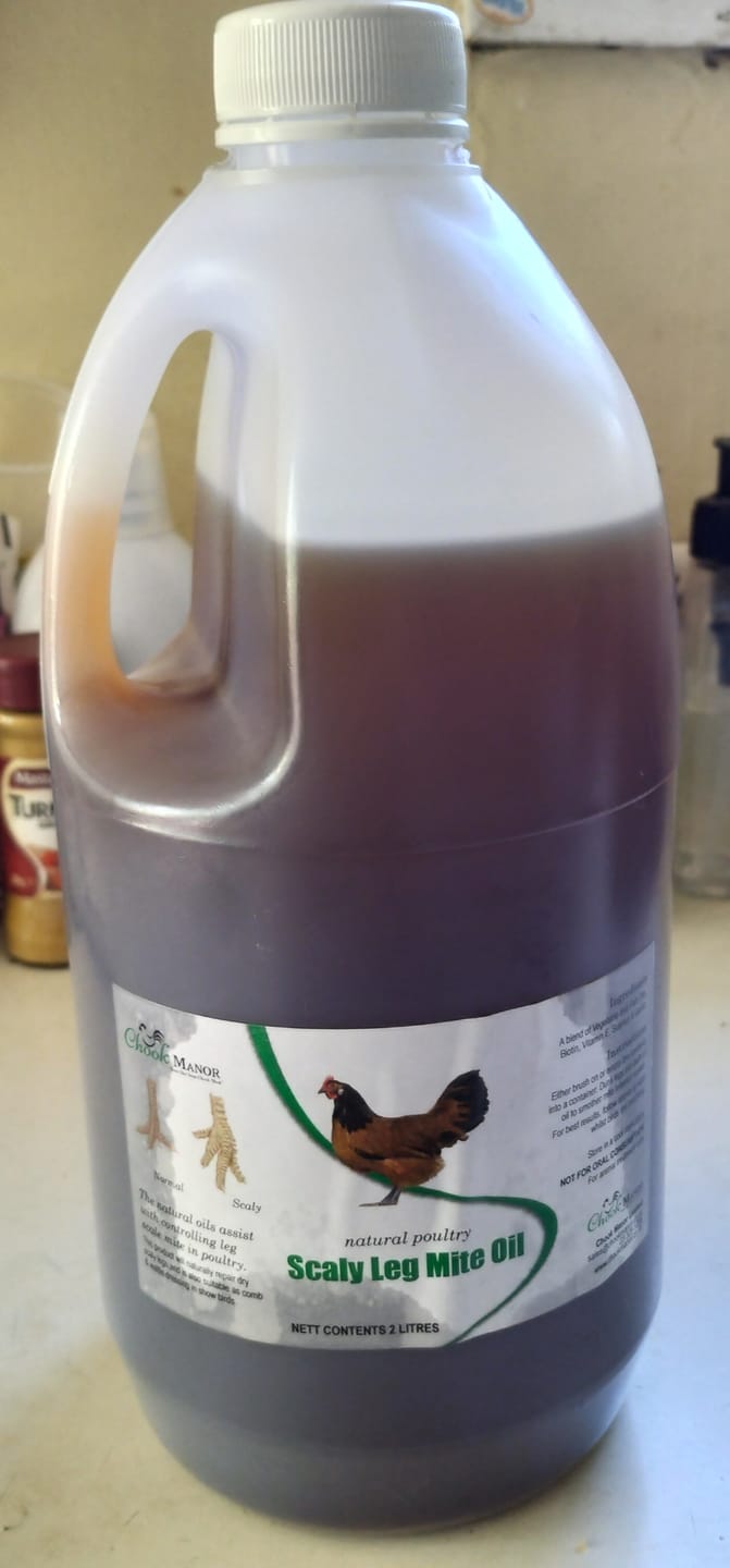 Customer photo review of Scaly Leg Oil  2 Litre