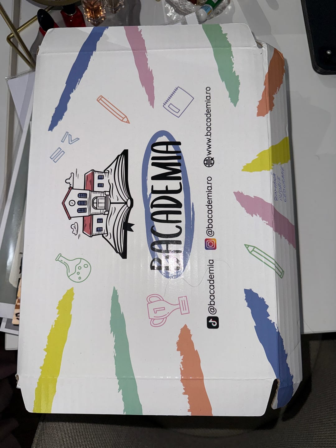Customer photo review of Pachet Bacalaureat (Română + Istorie + Geografie) Bacademia