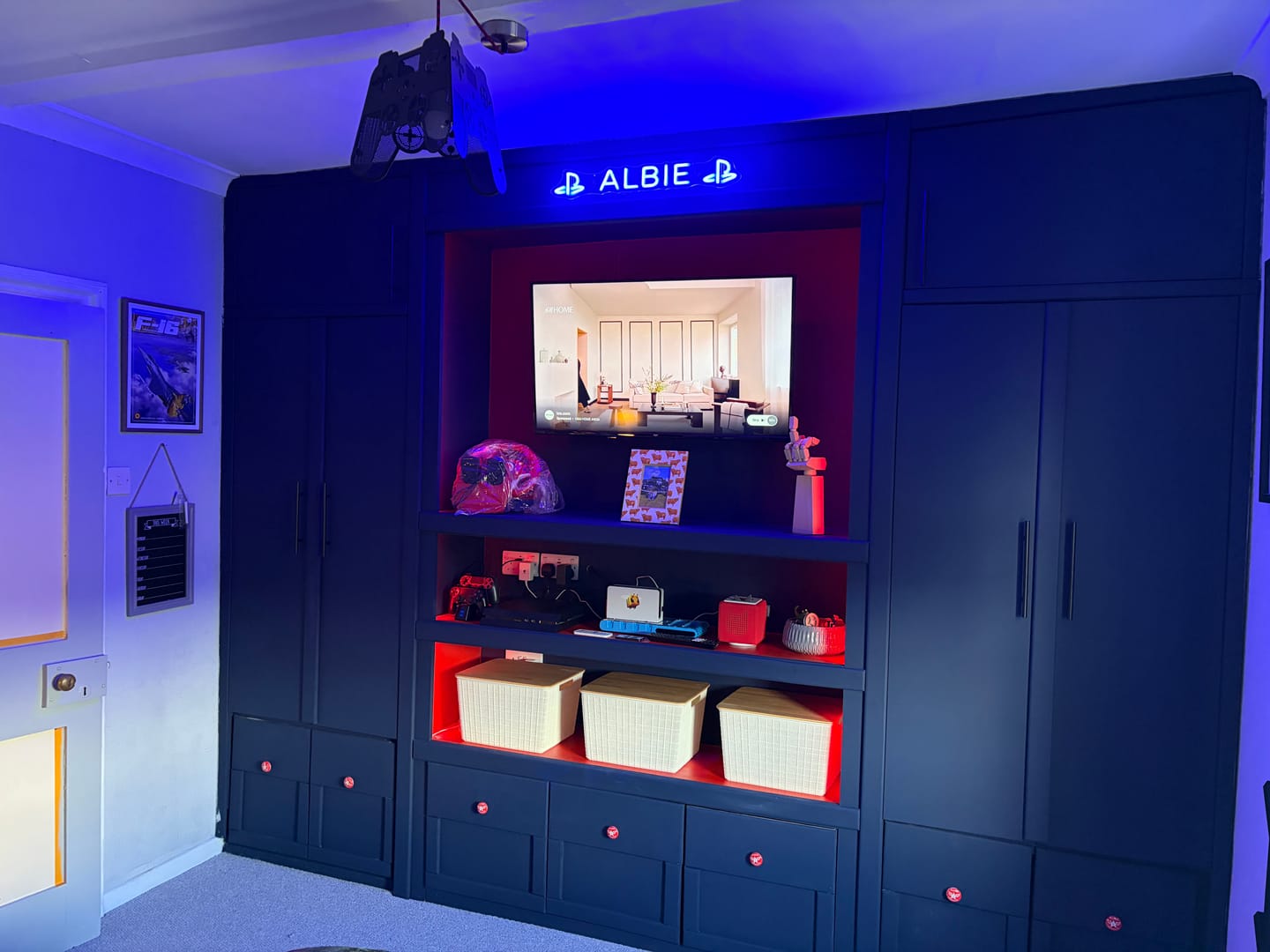Customer photo review of Albie | Led Neon Sign