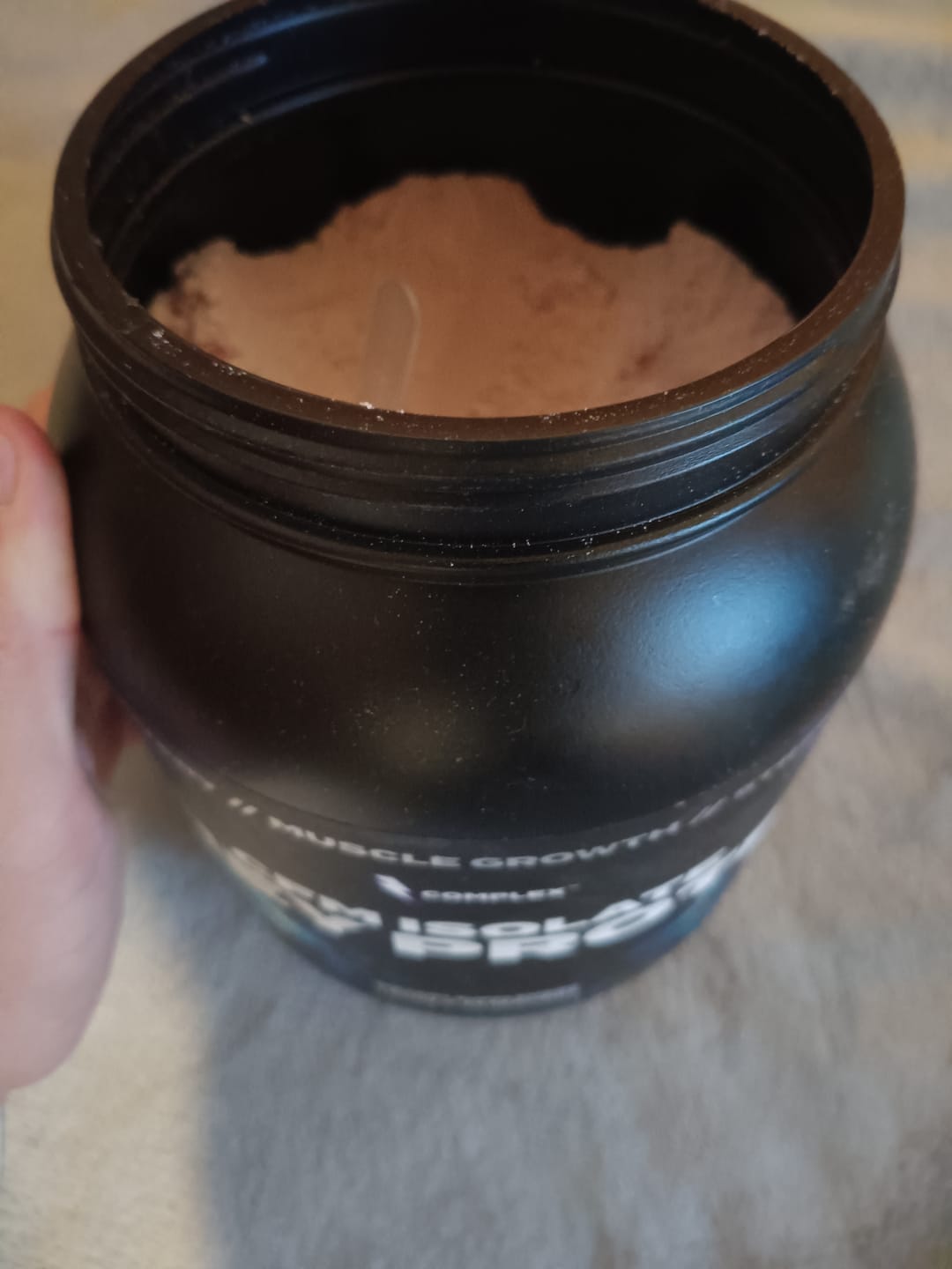 Customer photo review of CFM Whey Protein Isolate