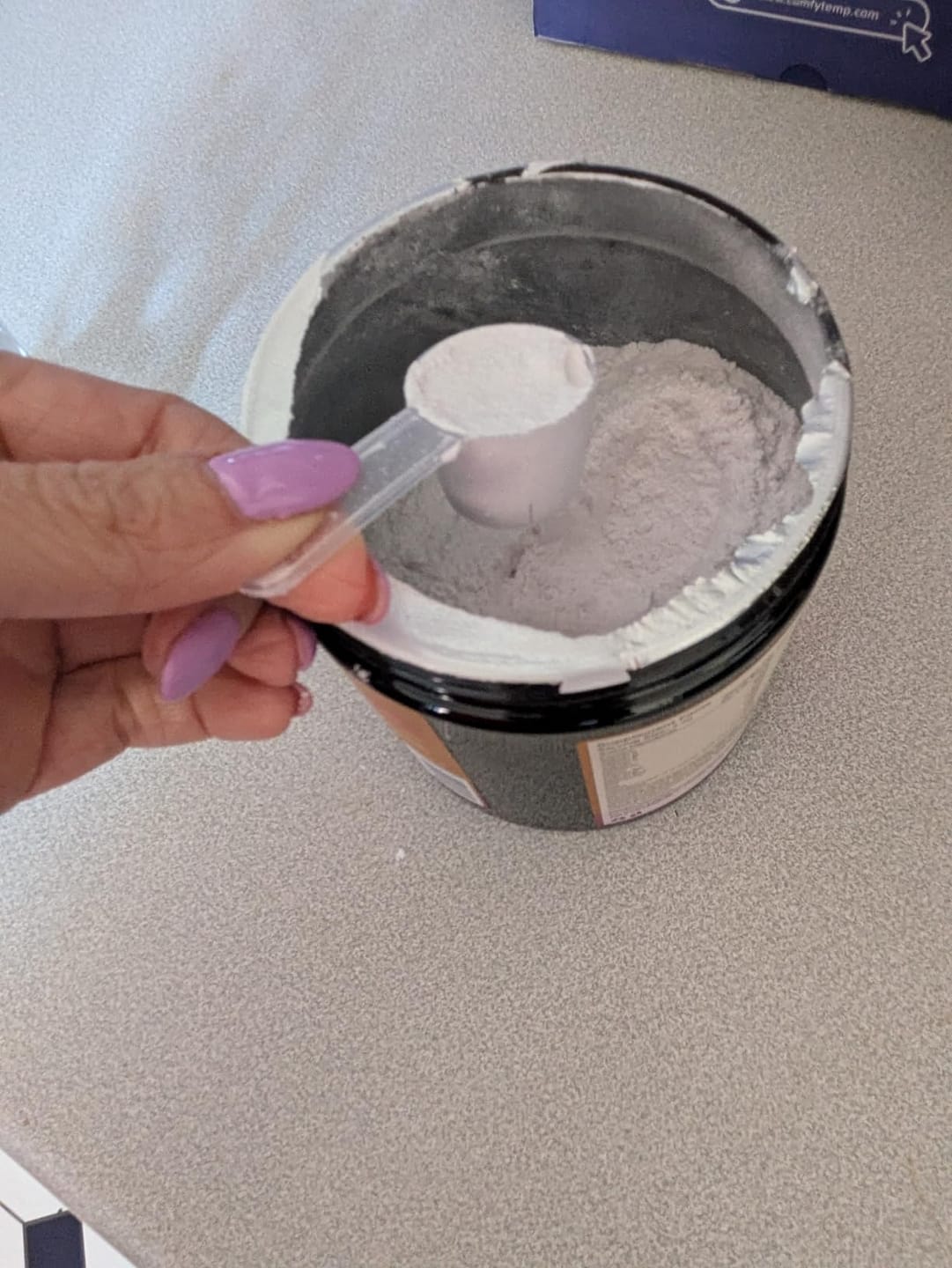 Customer photo review of Warrior Creatine Plus Vitamins
