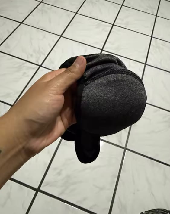 Customer photo review of Adjustable Cat Ear Muffs