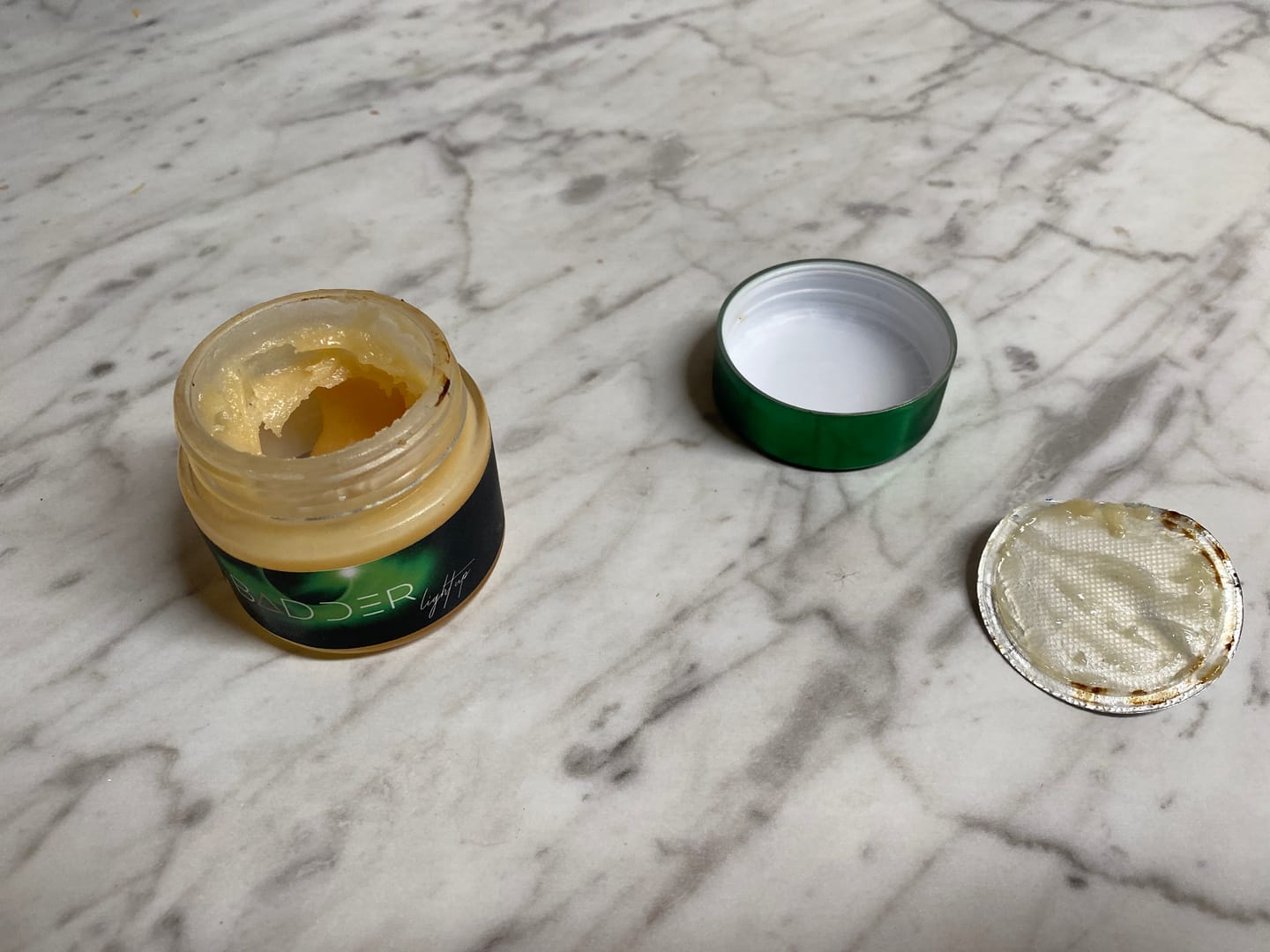 Customer photo review of LUMINATE Live Resin Badder - 28 Grams